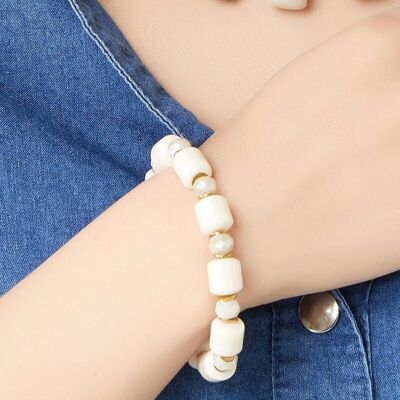 Pulsera elástica de acero inoxidable Tarnime.