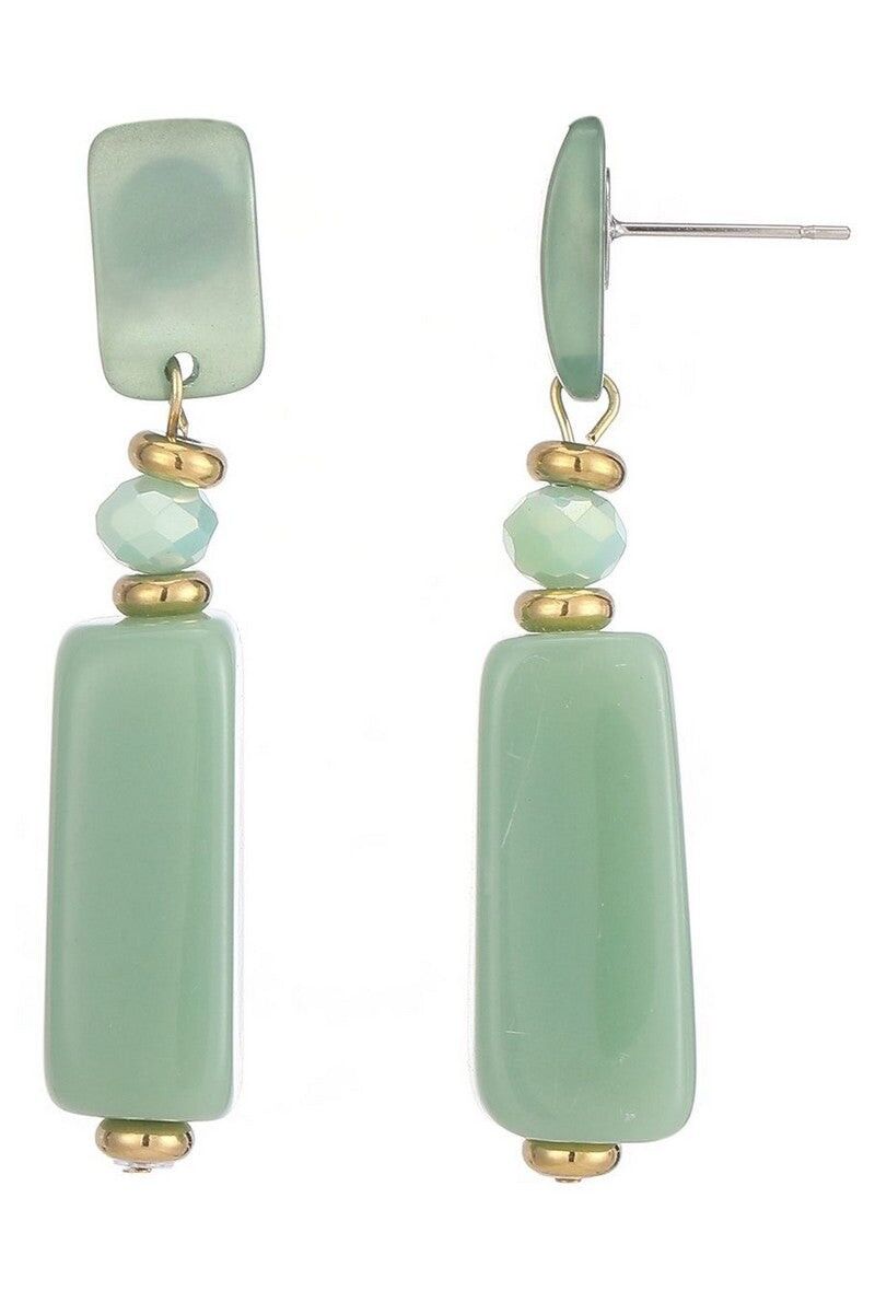 Orecchini a bottone in acciaio inossidabile Terhi