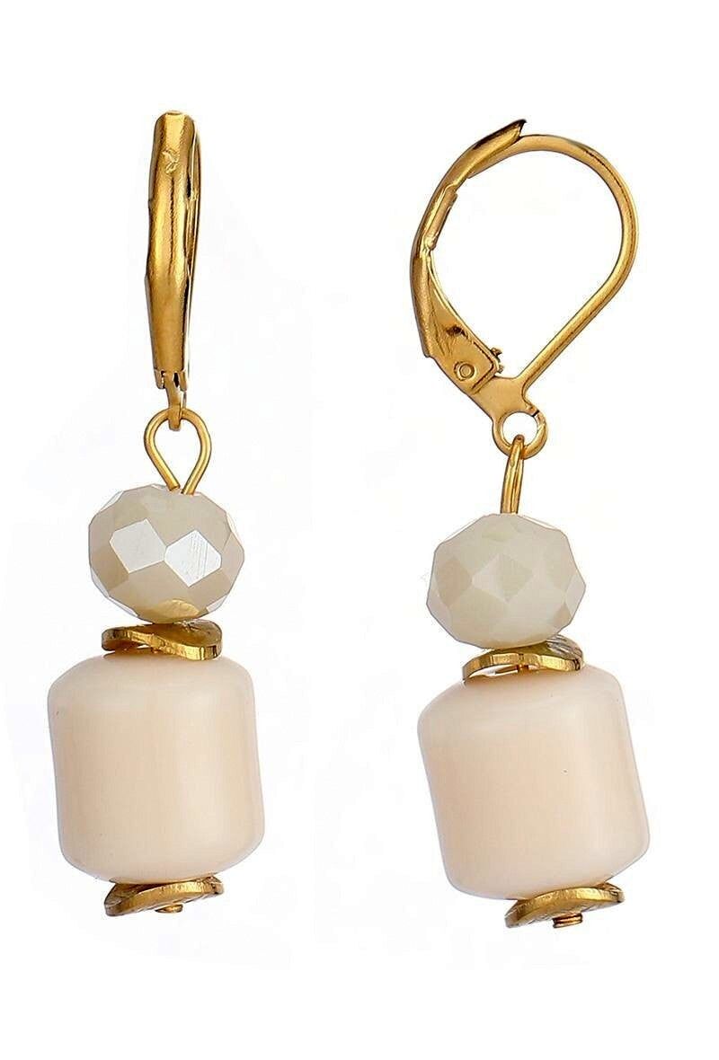 Boucle d'oreille tige Tarnime en acier inoxydable