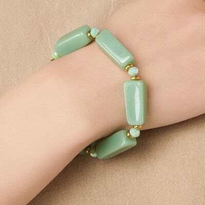 Pulsera elástica Terhi en acero inoxidable
