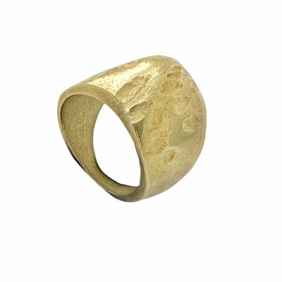 Anillo Montana en dorado T15. compacto