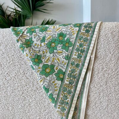 Duo di sciarpe Matchy Matchy, 1 grande e 1 piccola, So Family Lurex, verde anice