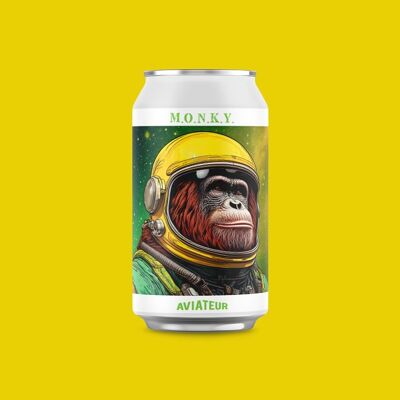 MONKY - Ginger Ale Passion - 0% Alcohol-free drink