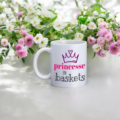 Mug, "Princess in sneakers"