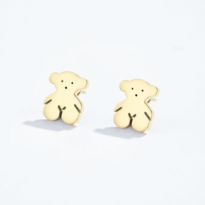 Boucles d'oreilles en acier inoxydable 124AQ422