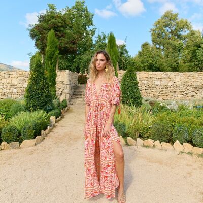 HAVANA RED KIMONO