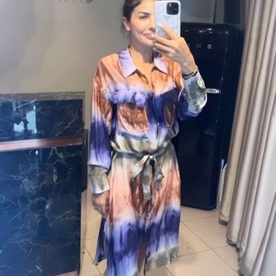 ROBE RODA TIE AND DIE