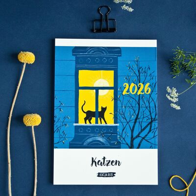 Calendar Cats 2026 (German calendar)