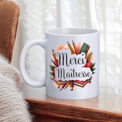 Mug, "Thank you teacher"