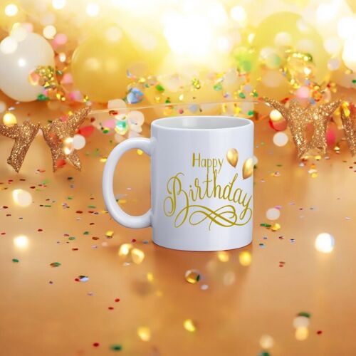 Mug, "Happy Birthday"