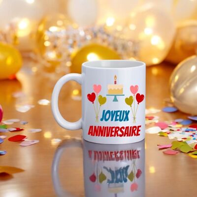 Mug, "Happy Birthday"