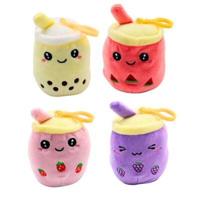 Bubble Cup Keychain 10 Cm 4 Assorted Colors