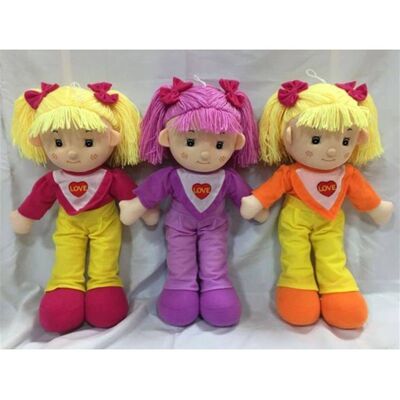 Rag Doll Fabric Head 45 Cm