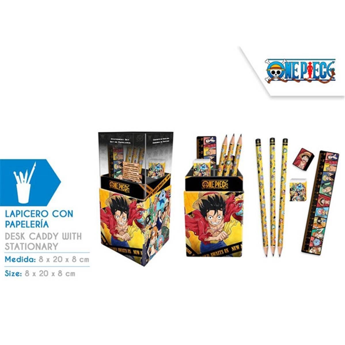 Set di cancelleria One Piece