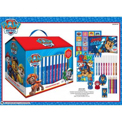 Paw Patrol Coloring House - Paw Patrol