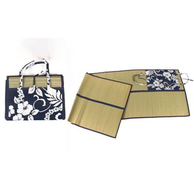 Floral Folding Beach Mat 180 x 60 cm