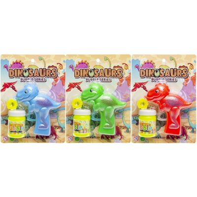 Dinosaur Friction Bubble Gun