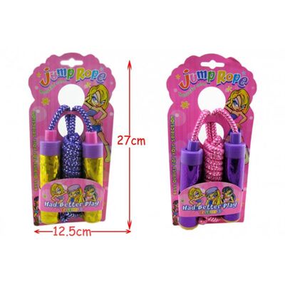 Blister Jump Rope 2.10 Meters 2 Colors