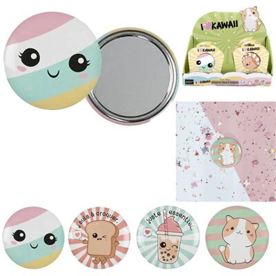 Miroir de Poche Kawaii