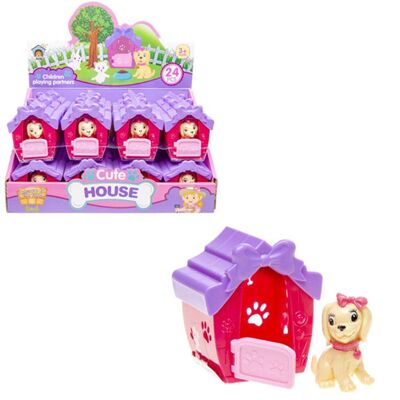 Cage with Dog