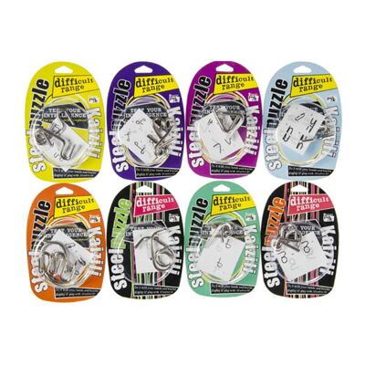 Blister Pack Rompecabezas Metálico 13.5 x 9 centímetros