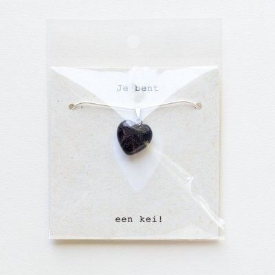 Me incliné een kei ketting