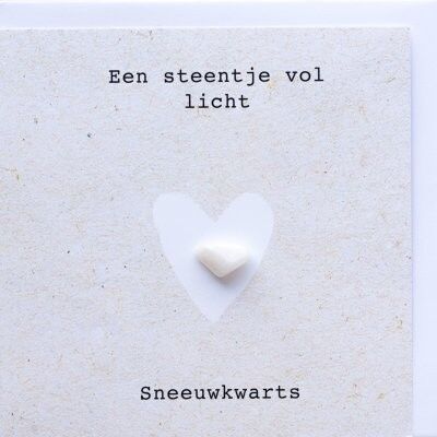 Edelsteen kaart Sneeuwkwarts