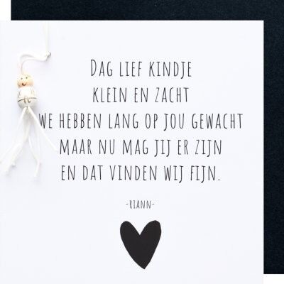 Letras lief kindje