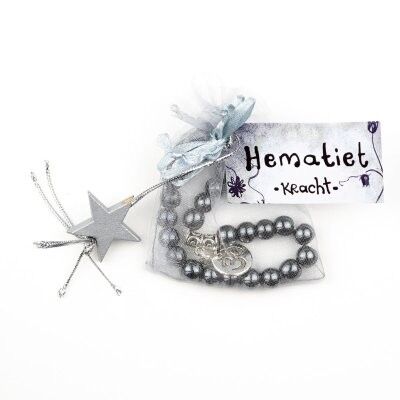 Hematiet armband