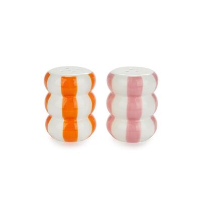 Set sel & poivre / sale e pepe Galleggianti arancione/rosa