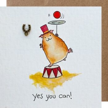 Yes you can! 1