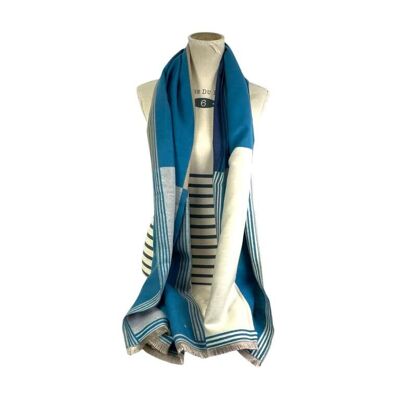Women's Wool and Cashmere Square Scarf