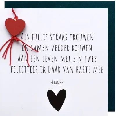 Buy wholesale Letters straks trouwen