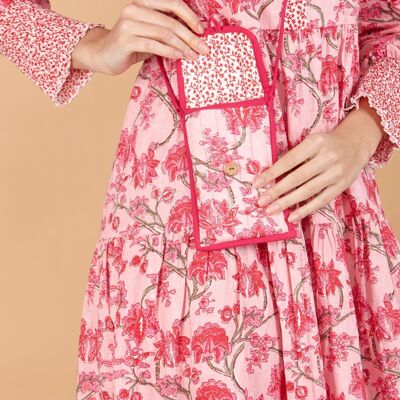 Cherry Blossom Crossbody Phone Bag
