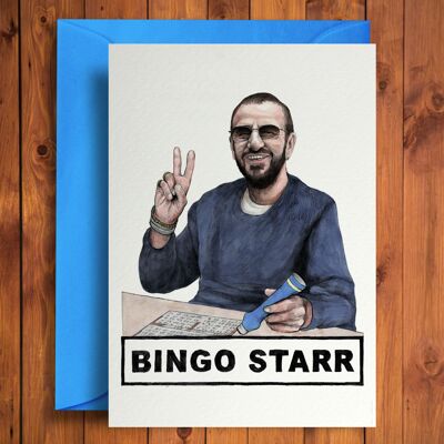 Bingo Starr - Divertente biglietto di auguri di compleanno