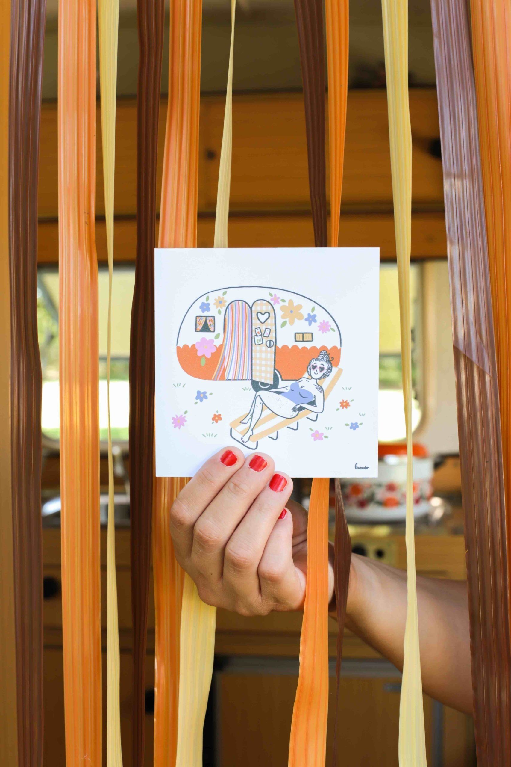 ♡ "Caravan" card