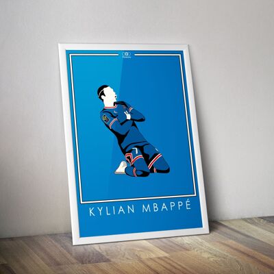 Kylian Nbappé Poster I Legendary Player Poster I Real Madrid