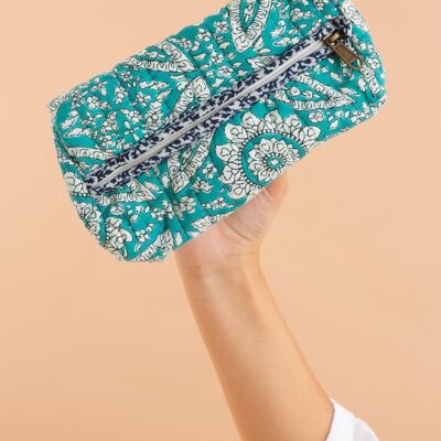 Mediterranean Mosaic Small Cotton Wash Bag