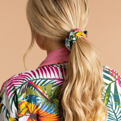 Bora Bora Cotton Scrunchies