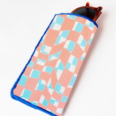 Stickset „Summer Checker“ für Sonnenbrillenetui
