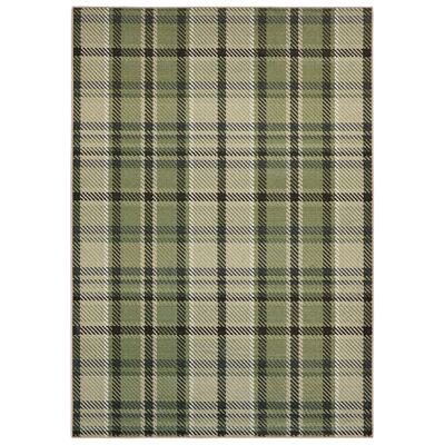 Hug Rug Eco-Washable Green Plaid