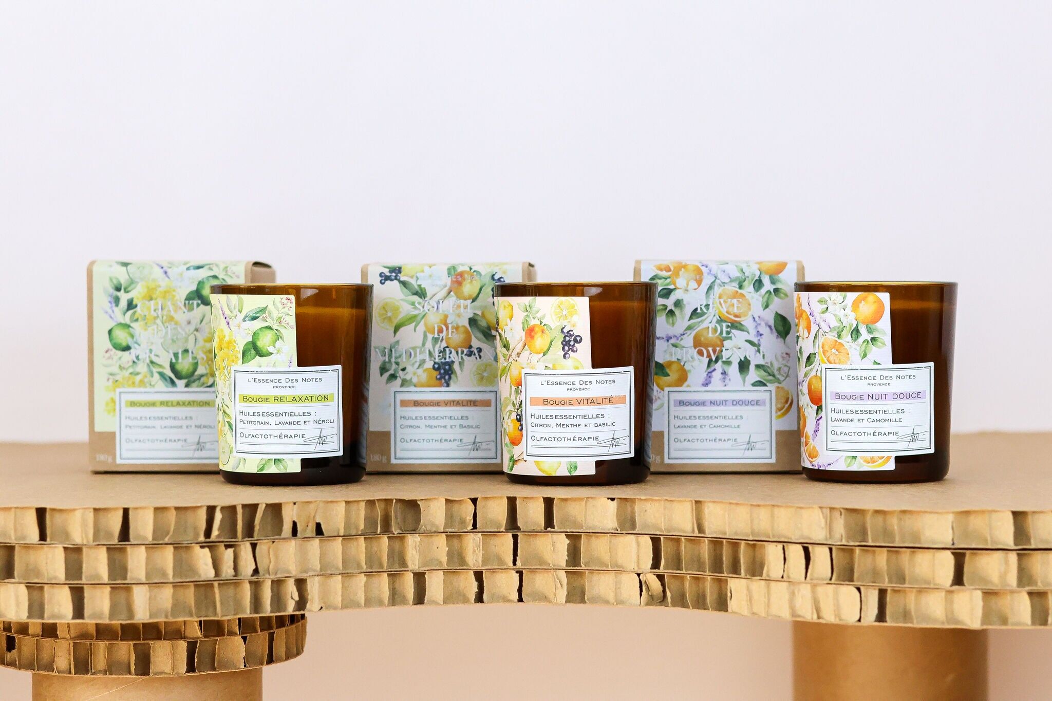 Pack Bougies 180gr x 18