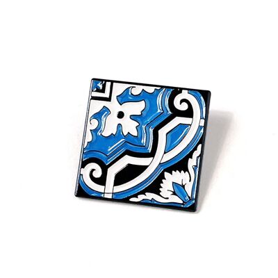 Imán de azulejo portugués Needle Minder (pin de esmalte)