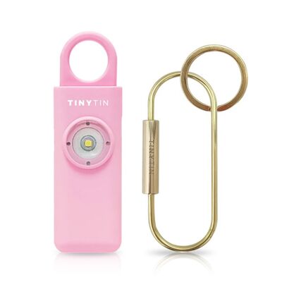 TinyTin - Rose vif - Alarme de sécurité personnelle - Alarme 130 dB - Accessoires de mode