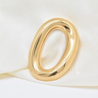 Stainless steel brooch - BH500036
