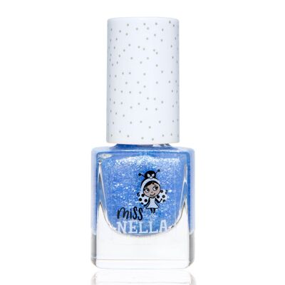 Elephunky: Esmalte de uñas azul brillante despegable