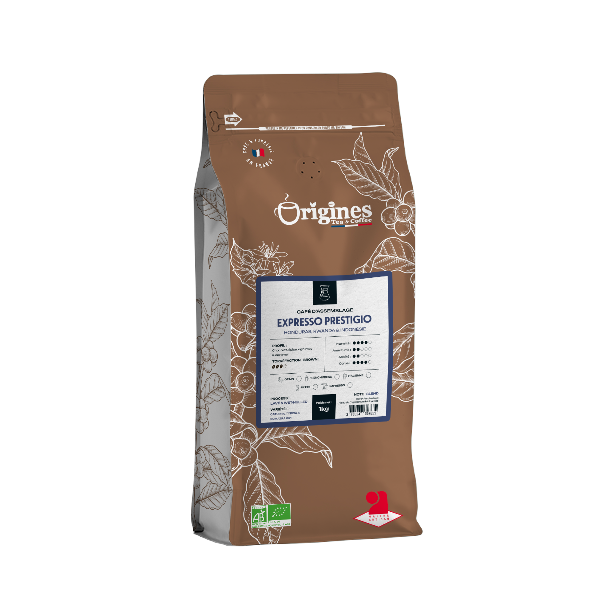 Prestigio espresso - 1kg grain