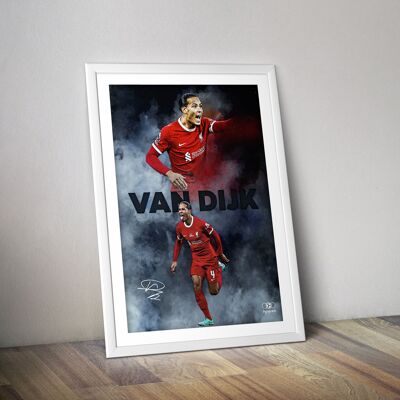 Manifesto calcistico di Virgil van Dijk - Manifesto del giocatore del Liverpool