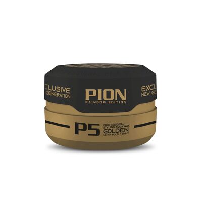 Pion Rainbow Aqua Wax P5 Ultra Hold Shiny Golden 150 Ml