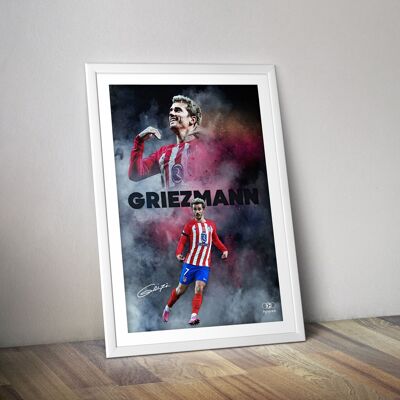 Antoine Griezmann football poster - French international footballer